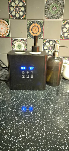 Black electric oil warmer - black,