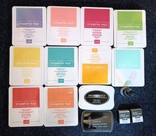 Stampin' Up! Ink Pads X 10 - Used Lightly