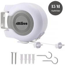 30m Retractable Clothes Reel