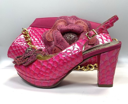 Croc fuxcia pink italian - croc, fuxcia/pink