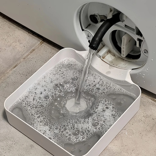 Washing machine drainage tray - machine,