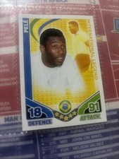 MATCH ATTAX ENGLAND WORLD CUP 2010 PELE INTERNATIONAL LEGEND