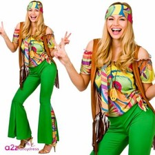 Adult Groovy Hippie Costume