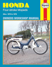Honda Four stroke Mopeds: 49cc