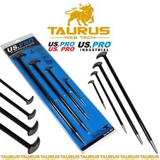 4x US PRO HEEL & TOE Pry Bar Set Heavy Duty Garage Workshop DIY Tool UK FREE P&P