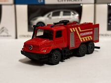 Majorette Emergency - Mercedes-Benz Unimog Fire Truck RED 1/87- Loose