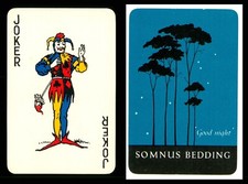 1 x Joker playing card Somnus Bedding AT 1049