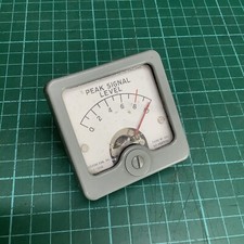 Vintage Ferrograph VU / Signal Meter /  Level Meter - 1 Piece