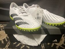 Adidas Predator Accuracy.4 Turf Astro Men Size 8 White Black Solar Green