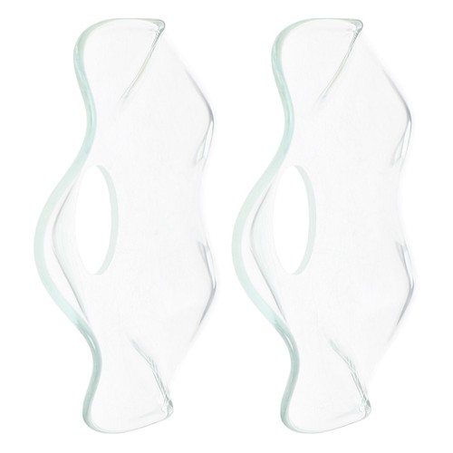 Transparent glass candle - transparent,