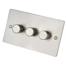 Volex 3 Gang Dimmer Light