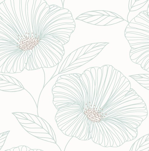 Nuwallpaper nus4982 floweret - nuwallpaper,