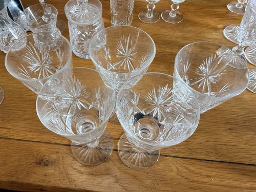 Large edinburgh crystal - 5x,