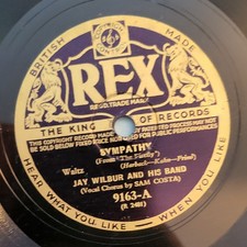 REX 78rpm 10" Vinyl - Jay