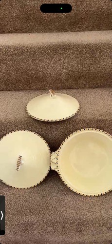 Crown ducal serving dish - crown,