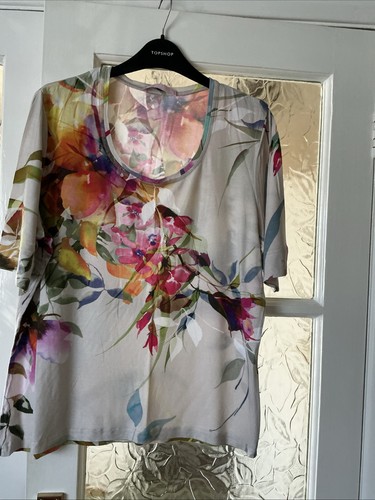 Basler flowery top short - flowery,