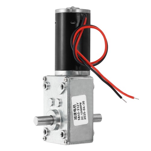 Dc12v worm gear motor - gear, 60rpm