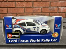 Bburago Ford Focus World Rally Car Colin McRae - 1:43 MIB Rare