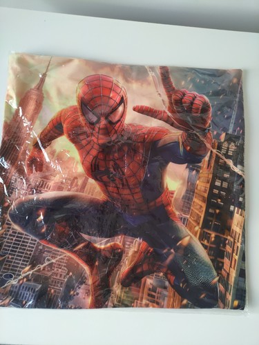 Spiderman city cushion cover - city,