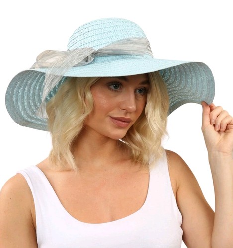 Ladies glitter sun hat - ladies,