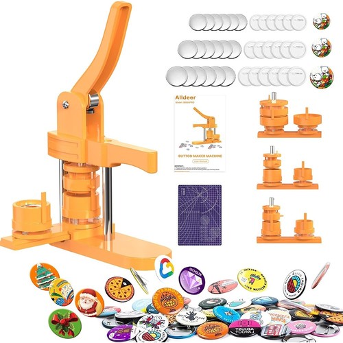 Badges pin button maker - maker, press