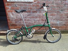 Brompton Folding Bike Green 6