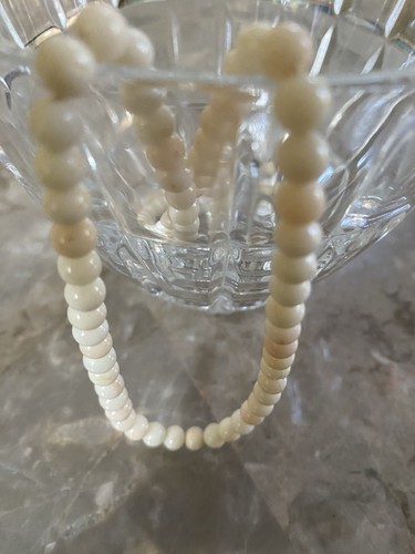 Angel skin coral necklace - coral, 24
