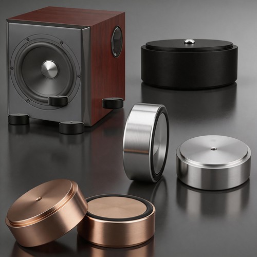 Aluminum amplifier speaker - 4x,