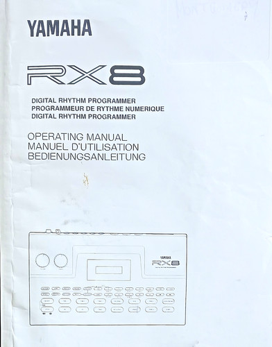 Yamaha rx8 drum machine - yamaha,