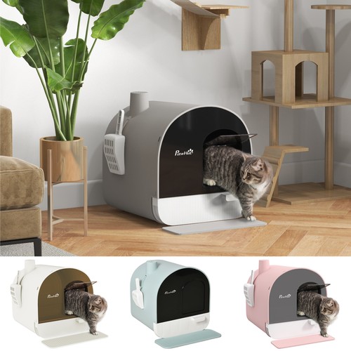 Pawhut cat litter box kitten - litter,