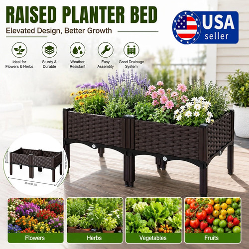 Raised garden bed with legs - garden,