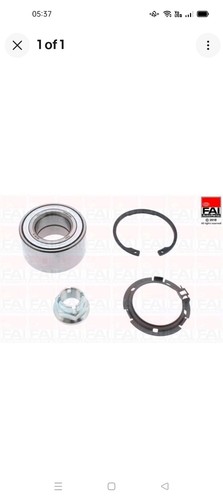 Nissan micra note front wheel - front,
