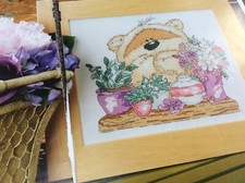 Fizzy Moon Flower Arranging Pattern Cross stitch chart Only /1879