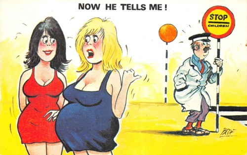 Cardtoon comic postcard - cardtoon,