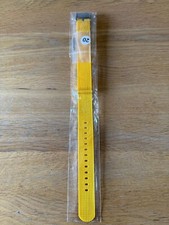 Yellow Ribbed Nylon Nato Watch Strap Band Military Diver G10 20mm