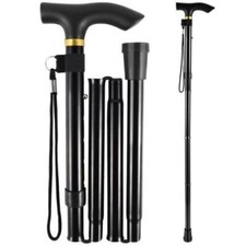 Easy Adjustable Folding Cane