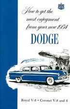 1954  DODGE CORONET V-8 &