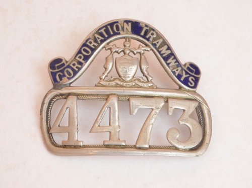Tramway cap badge glasgow - cap,