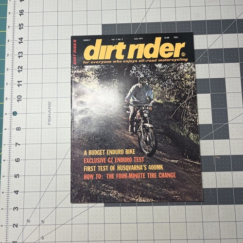 Dirt rider magazine 1973 july - magazine,