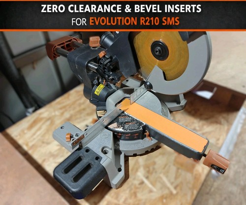 Zero clearance and bevel cut - clearance,