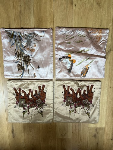 Silky thai cushion covers - ,