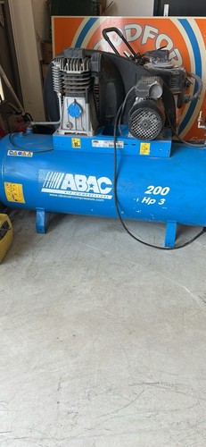 Abac 200l 3hp air compressor - air,