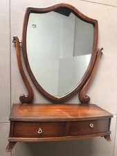 Antique Two Drawer Mahogany