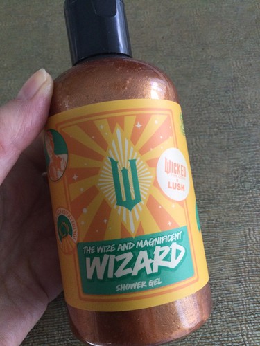 Lush gold wizard - shower, gel