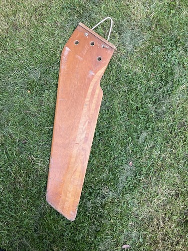 Vintage boat rudder display - boat, ex.display