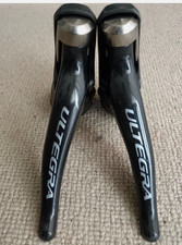 ultegra ST-6800 shiffters 2x11s good used condition for rim Breaks