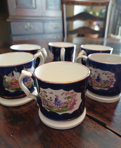 Set antique staffordshire - set,