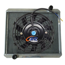 3 Row Aluminium Radiator+Fan