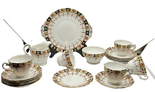 VINTAGE ROYAL STANDARD FINE BONE CHINA IMARI STYLE 20 PIECE TEA SET SH65
