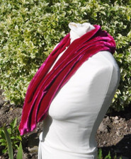 Long cowl/snood Scarf in silk